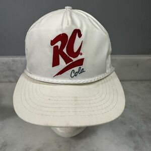 Vintage RC Cola Soft Drink Soda Made in USA White Hat